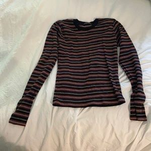 Brandy Melville long sleeve striped tee